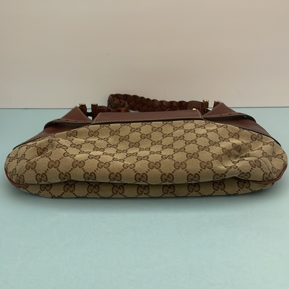 GUCCI Monogram Horsebit Bag - Picture 8 of 13
